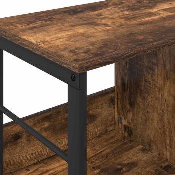 Bücherregal Geräucherte Eiche 102 x 32 x 40,5 cm Holzwerkstoff