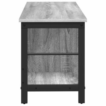 Bücherregal Graues Sonoma 102 x 32 x 40,5 cm Holzwerkstoff