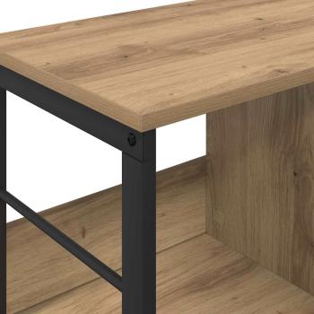 Bücherregal Artisan-Eiche 102 x 32 x 40,5 cm Holzwerkstoff