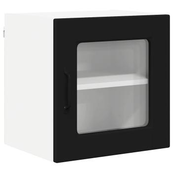 Küchenwandschrank 2 pcs Schwarz 40 x 31 x 40 cm Holzwerkstoff