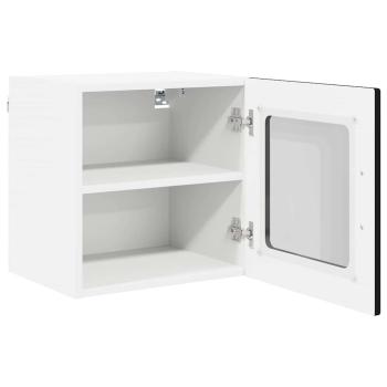 Küchenwandschrank 2 pcs Schwarz 40 x 31 x 40 cm Holzwerkstoff