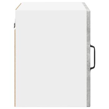 Küchenwandschrank mit Regal 2 pcs Beton Grau 40 x 31 x 40 cm