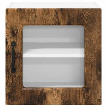 Küchenwandschrank mit Regal Geräucherte Eiche 40 x 31 x 40 cm