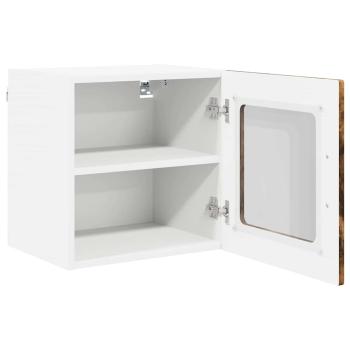 Küchenwandschrank 2 pcs Geräucherte Eiche 40 x 31 x 40 cm