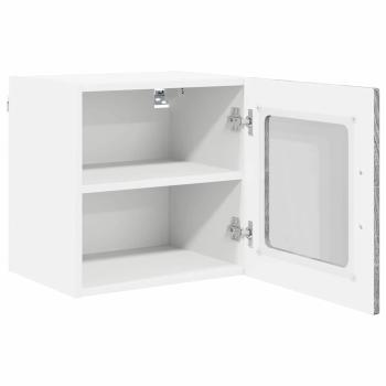 Küchenwandschrank mit Regal 2 pcs Graues Sonoma 40 x 31 x 40 cm