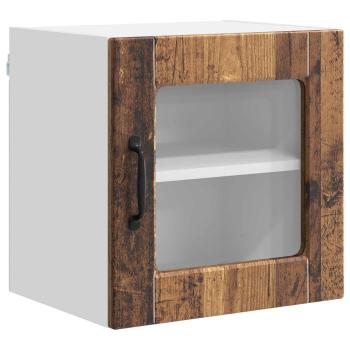 Küchenwandschrank mit Tür Altholz 40 x 31 x 40 cm Holzwerkstoff
