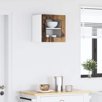 Küchenwandschrank mit Tür Altholz 40 x 31 x 40 cm Holzwerkstoff