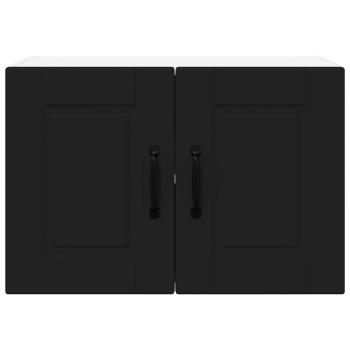 Küchenwandschrank 2 pcs Schwarz 60 x 31 x 40 cm Holzwerkstoff