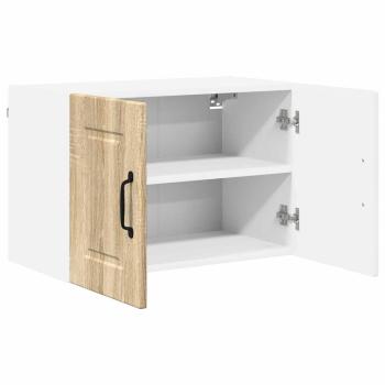 Küchenwandschrank mit Regal 2 pcs Sonoma-Eiche 60 x 31 x 40 cm