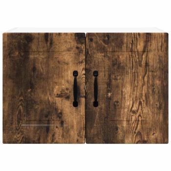 Küchenwandschrank 2 pcs Geräucherte Eiche 60 x 31 x 40 cm