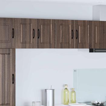 ARDEBO.de - Küchenwandschrank mit Regal Braun Eichen-Optik 60 x 31 x 40 cm