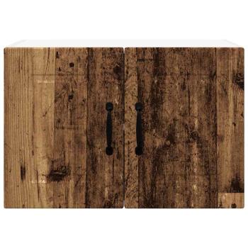 Küchenwandschrank mit Tür Altholz 60 x 31 x 40 cm Holzwerkstoff