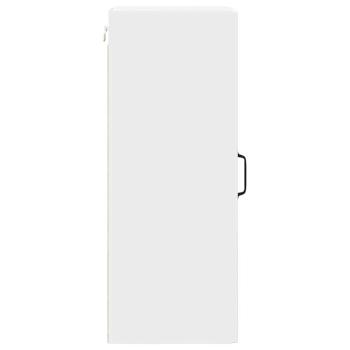 Küchenwandschrank mit Regal Weiß 30 x 31 x 80 cm Holzwerkstoff