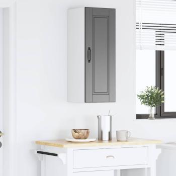 Küchenwandschrank mit Tür Schwarz 30 x 31 x 80 cm Holzwerkstoff