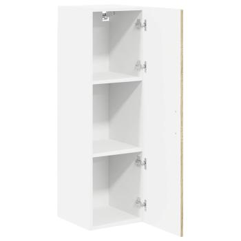 Küchenwandschrank mit Regal 2 pcs Sonoma-Eiche 30 x 31 x 80 cm