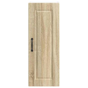 Küchenwandschrank mit Regal 2 pcs Sonoma-Eiche 30 x 31 x 80 cm