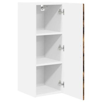 Küchenwandschrank 2 pcs Geräucherte Eiche 30 x 31 x 80 cm