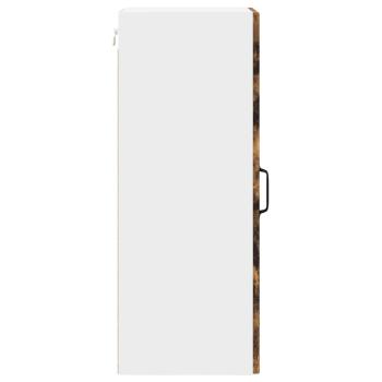 Küchenwandschrank 2 pcs Geräucherte Eiche 30 x 31 x 80 cm