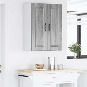 Wandschrank PORTO 2 stk. Graues Sonoma Holzwerkstoff