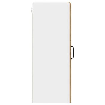 Küchenwandschrank mit Regal 2 pcs Artisan-Eiche 30 x 31 x 80 cm