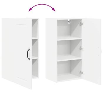 Küchenwandschrank mit Regal Weiß 40 x 31 x 80 cm Holzwerkstoff