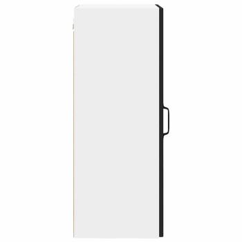 Küchenwandschrank mit Tür Schwarz 40 x 31 x 80 cm Holzwerkstoff