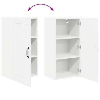 Küchenwandschrank Hochglanz Weiß 40 x 31 x 80 cm Holzwerkstoff