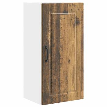 Küchenwandschrank mit Tür Altholz 40 x 31 x 80 cm Holzwerkstoff