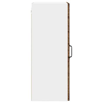 Küchenwandschrank mit Tür Altholz 40 x 31 x 80 cm Holzwerkstoff