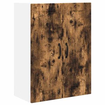 Küchenwandschrank mit Regal Geräucherte Eiche 60 x 31 x 80 cm