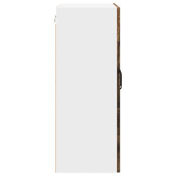 Küchenwandschrank mit Regal Geräucherte Eiche 60 x 31 x 80 cm