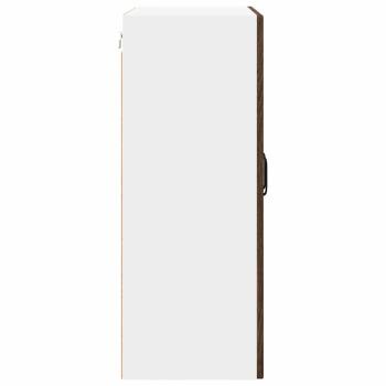 Küchenwandschrank mit Regal Braun Eichen-Optik 60 x 31 x 80 cm