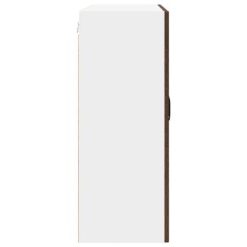 Küchenwandschrank mit Regal Braun Eichen-Optik 80 x 31 x 80 cm