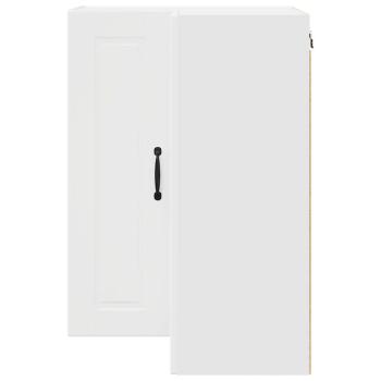 Küchenwandschrank mit Regal Weiß 57 x 57 x 80 cm Holzwerkstoff