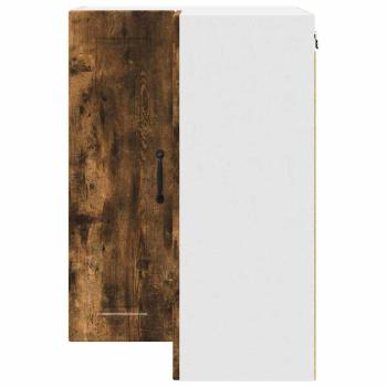 Küchenwandschrank mit Regal Geräucherte Eiche 57 x 57 x 80 cm