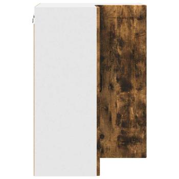 Küchenwandschrank mit Regal Geräucherte Eiche 57 x 57 x 80 cm