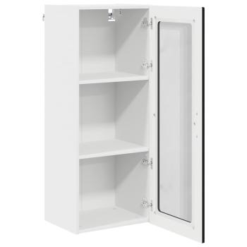 Küchenwandschrank Schwarz 40 x 31 x 100 cm Holzwerkstoff