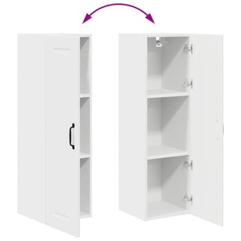 Küchenwandschrank mit Regal Weiß 30 x 31 x 100 cm Holzwerkstoff