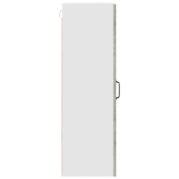 ARDEBO.de - Küchenwandschrank Beton Grau 30 x 31 x 100 cm Holzwerkstoff