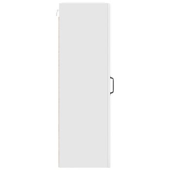 ARDEBO.de - Küchenwandschrank Hochglanz Weiß 30 x 31 x 100 cm Holzwerkstoff