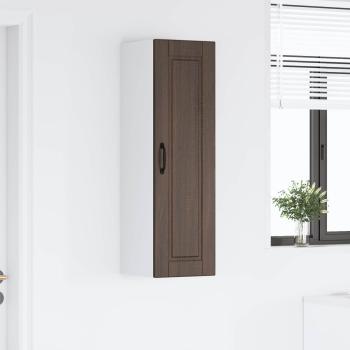 Wandschrank PORTO Braun Eichen-Optik 30 x 31 x 100 cm