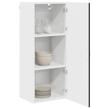 Küchenwandschrank Schwarz 40 x 31 x 100 cm Holzwerkstoff