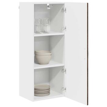 Wandschrank PORTO Braun Eichen-Optik 40 x 31 x 100 cm