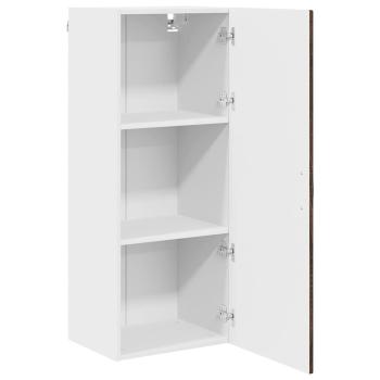 Wandschrank PORTO Braun Eichen-Optik 40 x 31 x 100 cm