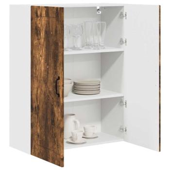 Küchenwandschrank mit Regal Geräucherte Eiche 80 x 31 x 100 cm