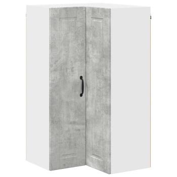 Küchenwandschrank Beton Grau 57 x 57 x 100 cm Holzwerkstoff
