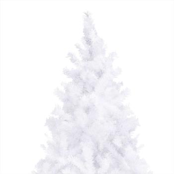 Künstlicher Weihnachtsbaum Weiß 300 cm PVC und Stahl