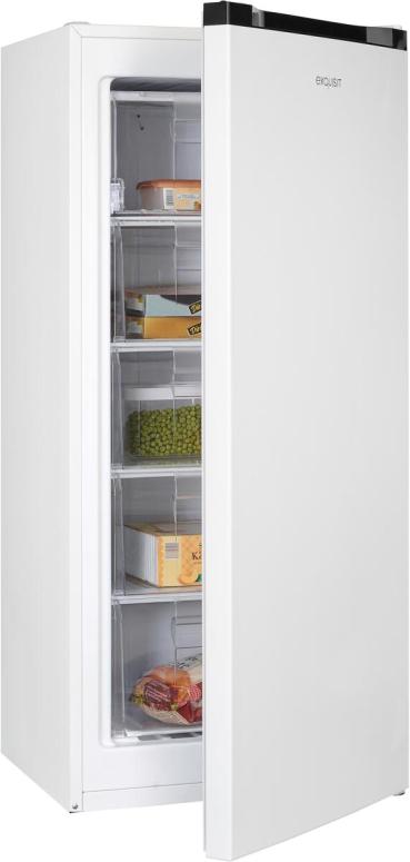 ARDEBO.de Exquisit GS145-050C Stand Gefrierschrank, 54 cm breit, 145 L, Griffmulde, weiß