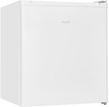 Exquisit KB05-V-040E Mini Standkühlschrank, 44 cm breit, 40L, 1 Ablage, Temperatureinstellung, Türdichtung und Türanschlag wechselbar, weiß (PV)