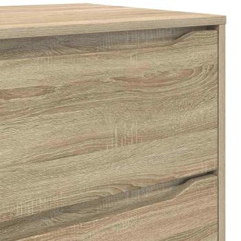 Stauraumschränke 2 pcs Sonoma-Eiche 80 x 48 x 105 cm
